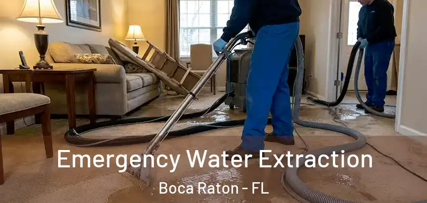  Emergency Water Extraction Boca Raton - FL